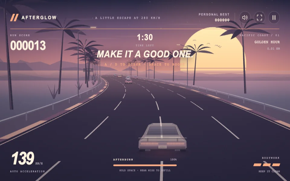 AFTERGLOW game preview