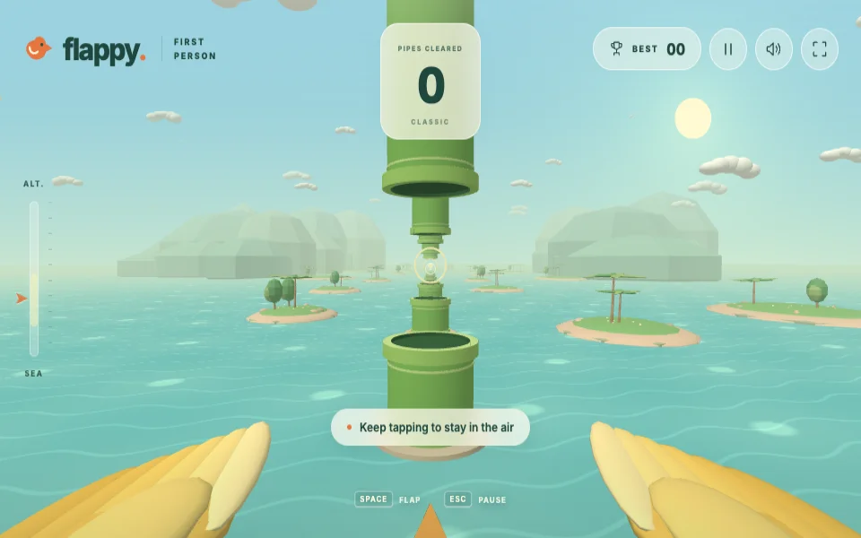 Flappy — First Person game preview