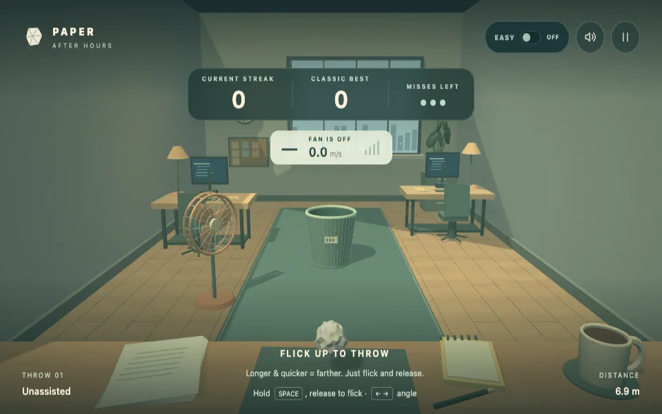 Paper — After Hours game preview